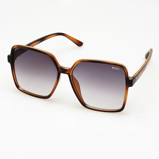 ROC Being Yours Large Square Sunglasses Tortoiseshell | Women's Eyewear | Gretel Lane