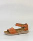 Ziera Beverly Women's Arch Support Leather Sandal Orange | Gretel Lane | Women's Sandal 