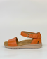 Ziera Beverly Women's Arch Support Leather Sandal Orange | Gretel Lane | Women's Sandal 