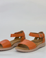 Ziera Beverly Women's Arch Support Leather Sandal Orange | Gretel Lane | Women's Sandal 