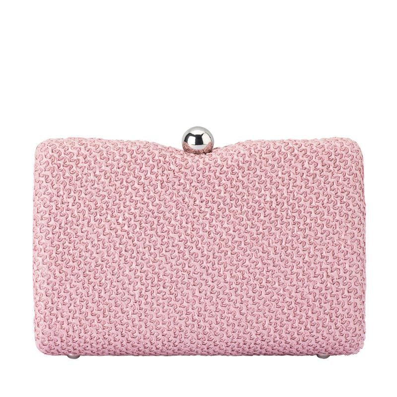 Birdie Textural Handle Bag (Pink)