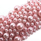 Blaire Pink Pearl Beaded Headband