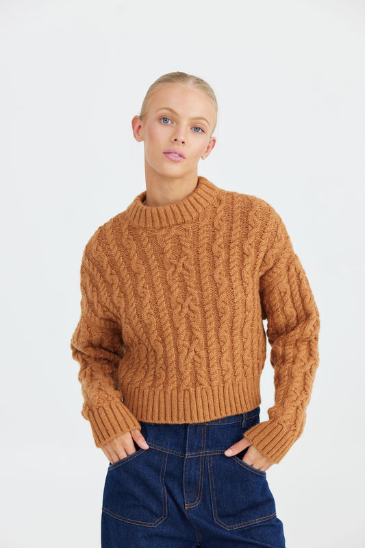 Bower Knit (Caramel)