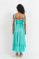 Brasilia Tie Maxi Dress (Mint)