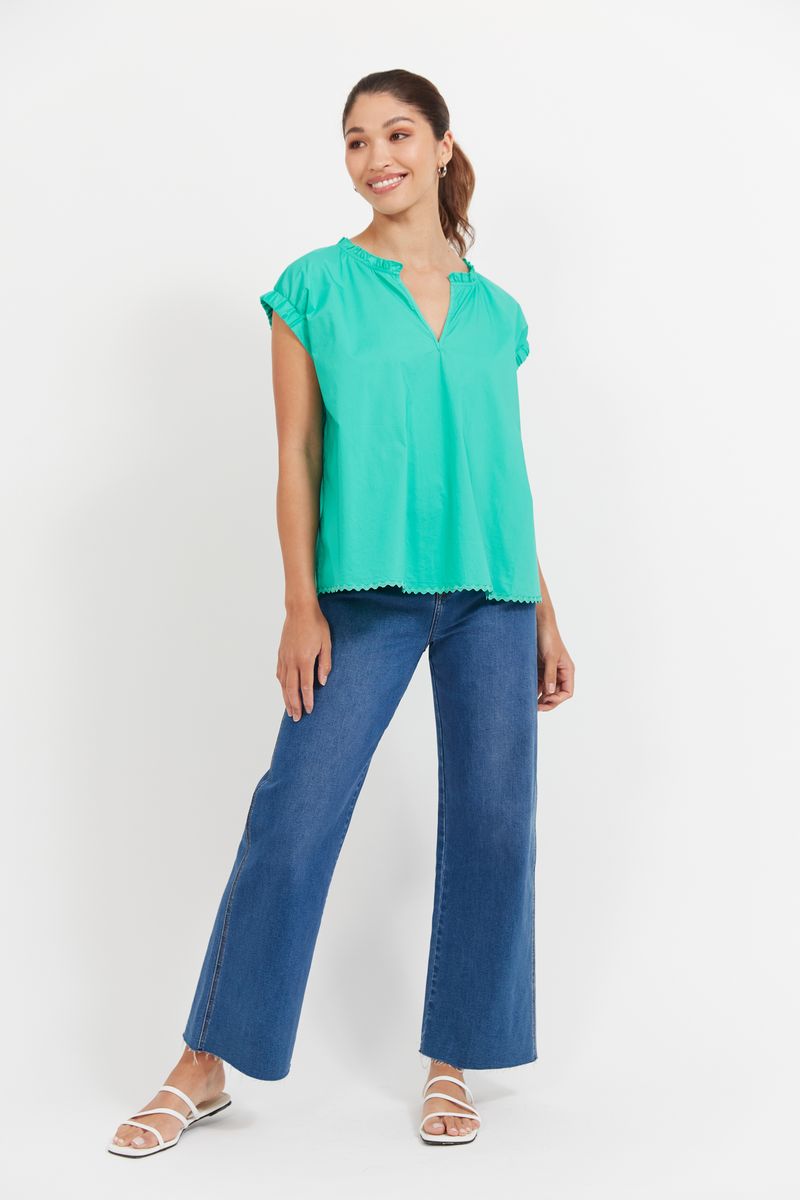 Brasilia Top (Mint)