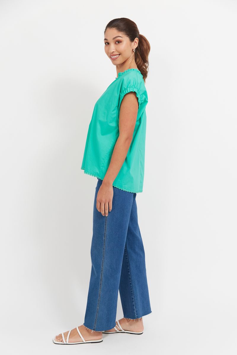 Brasilia Top (Mint)