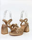 Katie n Me Bree Women's Bow Front Block Heel Rose Gold | Gretel Lane | Women's Block Heel