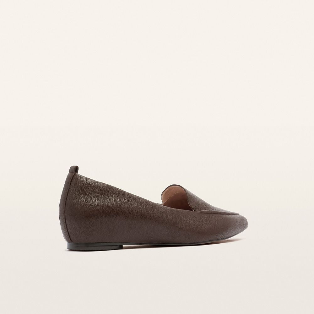 Brown Leather Women's Loafer | Gretel Lane