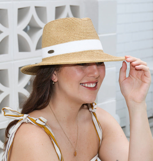 Brittany Panama (White Band)