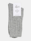 Levante Camella Wool Blend Crew Sock in Grey Marle | Women's Socks | Gretel Lane