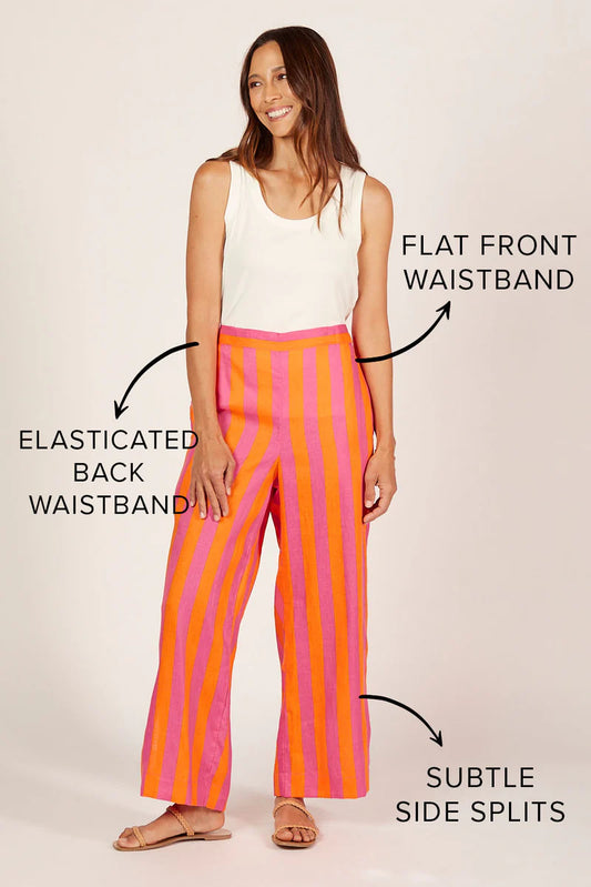 Camille Wide Leg Pant (Afterglow)