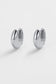 Zafino Carrie Contoured Hoop Silver | Women's Jewellery | Gretel Lane