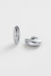 Zafino Carrie Contoured Hoop Silver | Women's Jewellery | Gretel Lane
