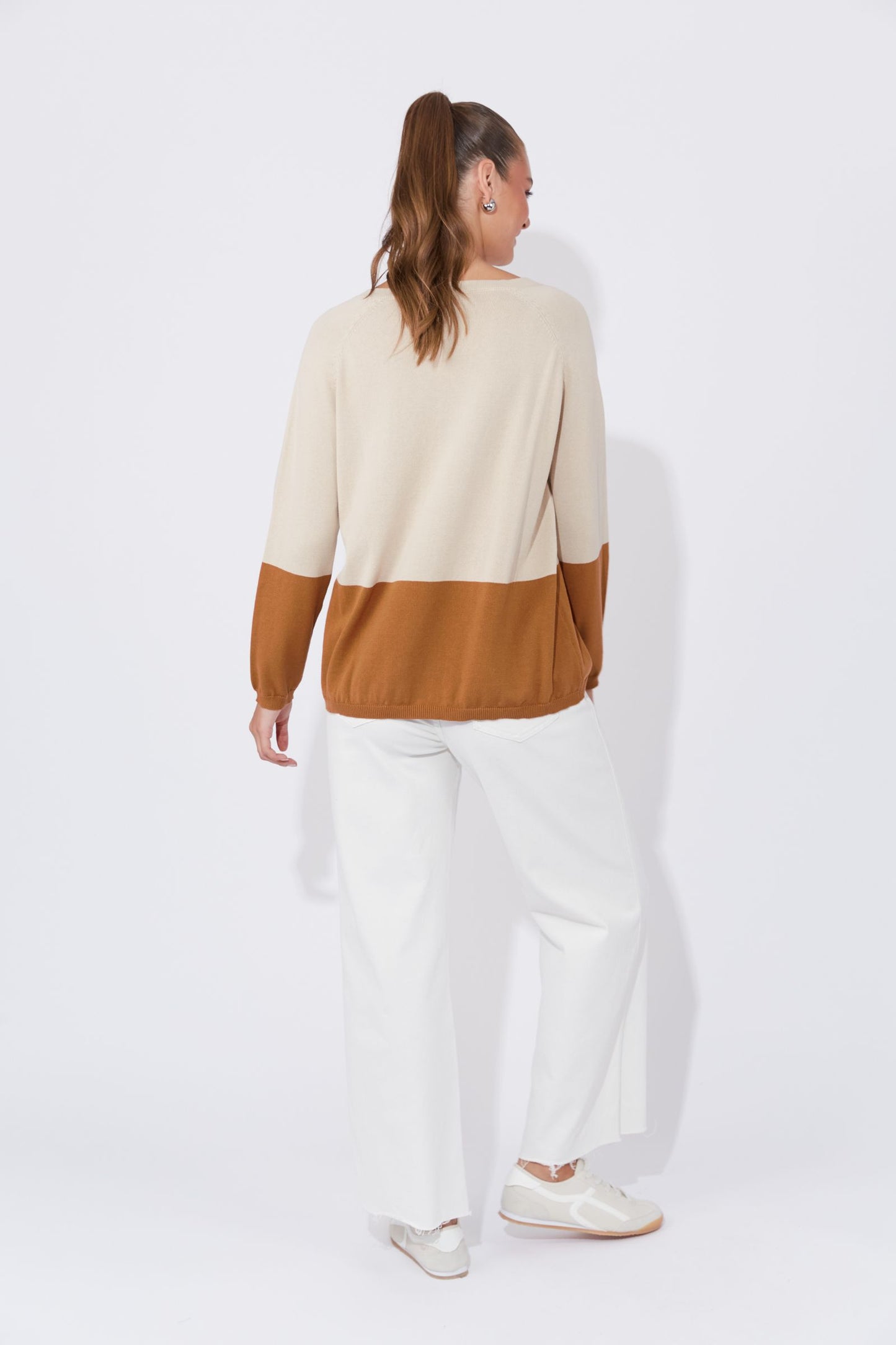 Casablanca Block Knit (Sand/Dune)