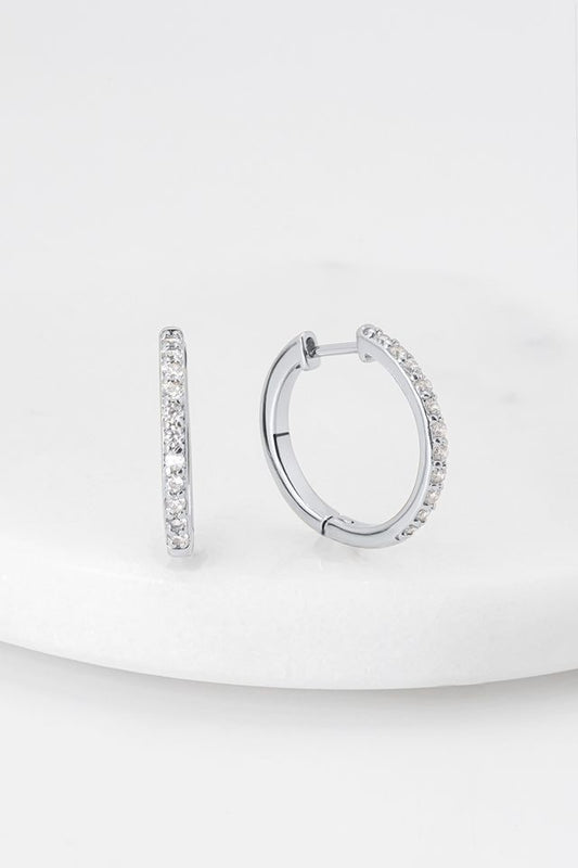 Catalina Hoop (Silver)
