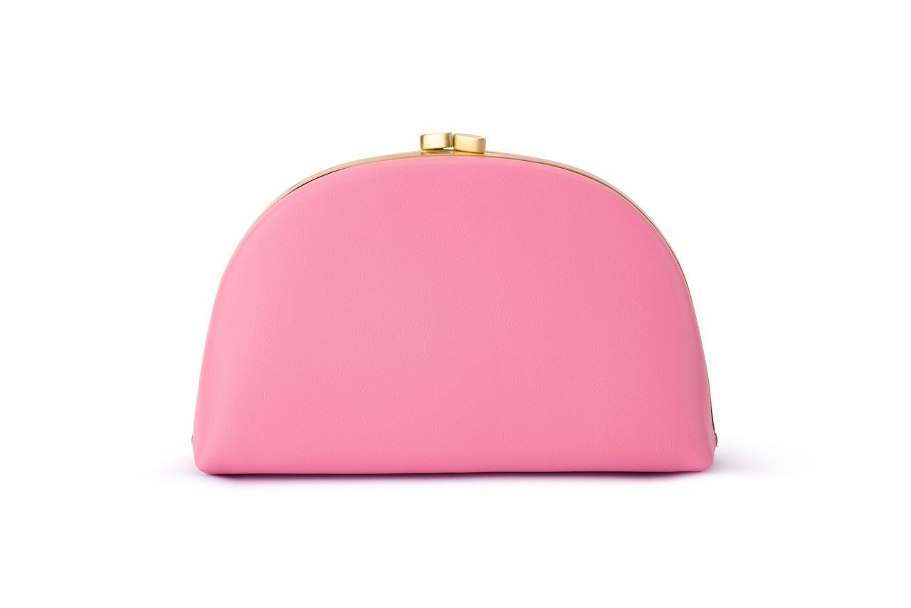 Celeste Curved Clutch (Pink)