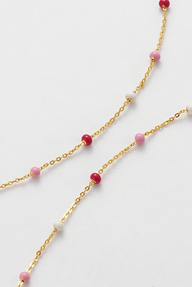 Charlotte Necklace (Pink)