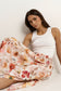Cheerful Shirred Waist Maxi Skirt (Sunrise Meadow)