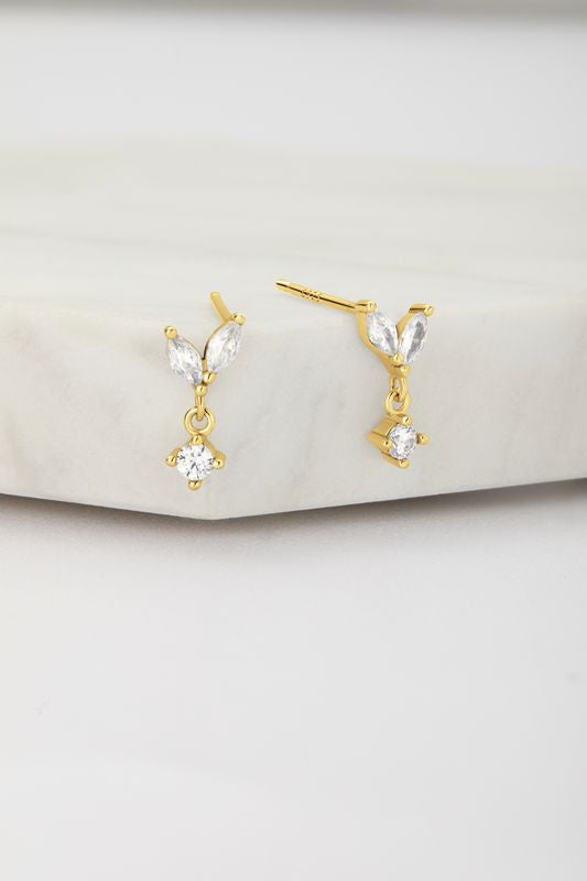 Chloe Stud Earring (Gold)