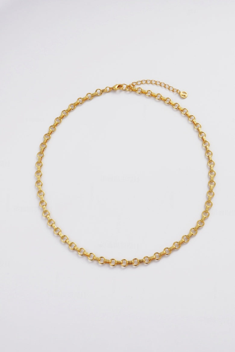 Zafino Gold Chain Link Clara Necklace | Gretel Lane