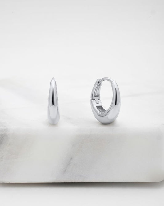Cleo Hoop - Small (Silver)