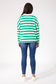 Haven Women's Green Stripe Cotton Columbus Polo Top | Gretel Lane