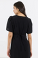 Stories Be Told Commend Shaped Short Sleeve Maxi Dress Black Texture | Women's Dresses | Gretel Lane
