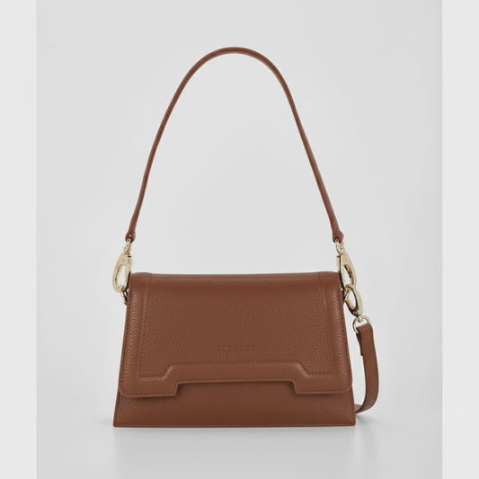 Concord Flap Shoulder Bag (Cocoa)