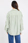 Connection Drop Shoulder LS Shirt (Moss Stripe)