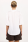 Ivy + Jack Continuance Button Through Mid Sleeve Top Ivory Self Stripe | Women's Tops | Gretel Lane