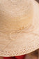 Cora Wide Brim Crochet Edge Raffia