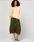 Boom Shankar Women's Olive Green Cord Guru Pant | Gretel Lane