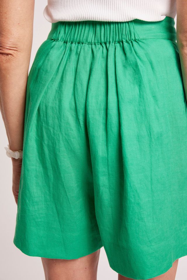 Eb & Ive Cove Relaxed Linen Short Jade | Women's Clothing | Gretel Lane