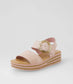 Django & Juliette Cubbie Platform Sandal Pretty Pink Leather | Women's Shoes | Gretel Lane