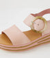 Django & Juliette Cubbie Platform Sandal Pretty Pink Leather | Women's Shoes | Gretel Lane