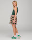 Boom Shankar Green & Pink Flower Print Short | Gretel Lane