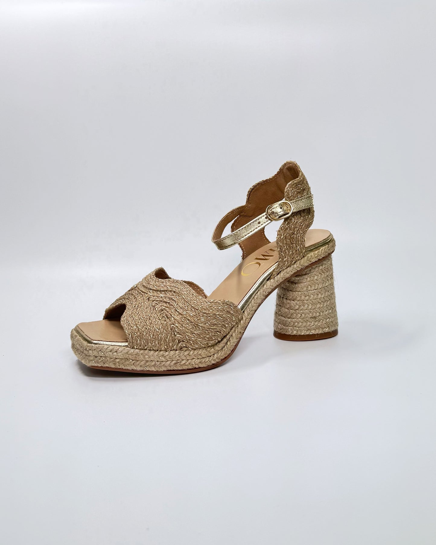 Danae (Raffia Natural/Platino)