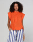 Boom Shankar Danika Cotton Flowy Sleeveless Top Chilli | Women's Clothing | Gretel Lane