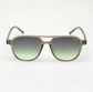 ROC Dank Aviator Sunglasses Smokey Grey | Women's Eyewear | Gretel Lane