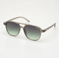 ROC Dank Aviator Sunglasses Smokey Grey | Women's Eyewear | Gretel Lane