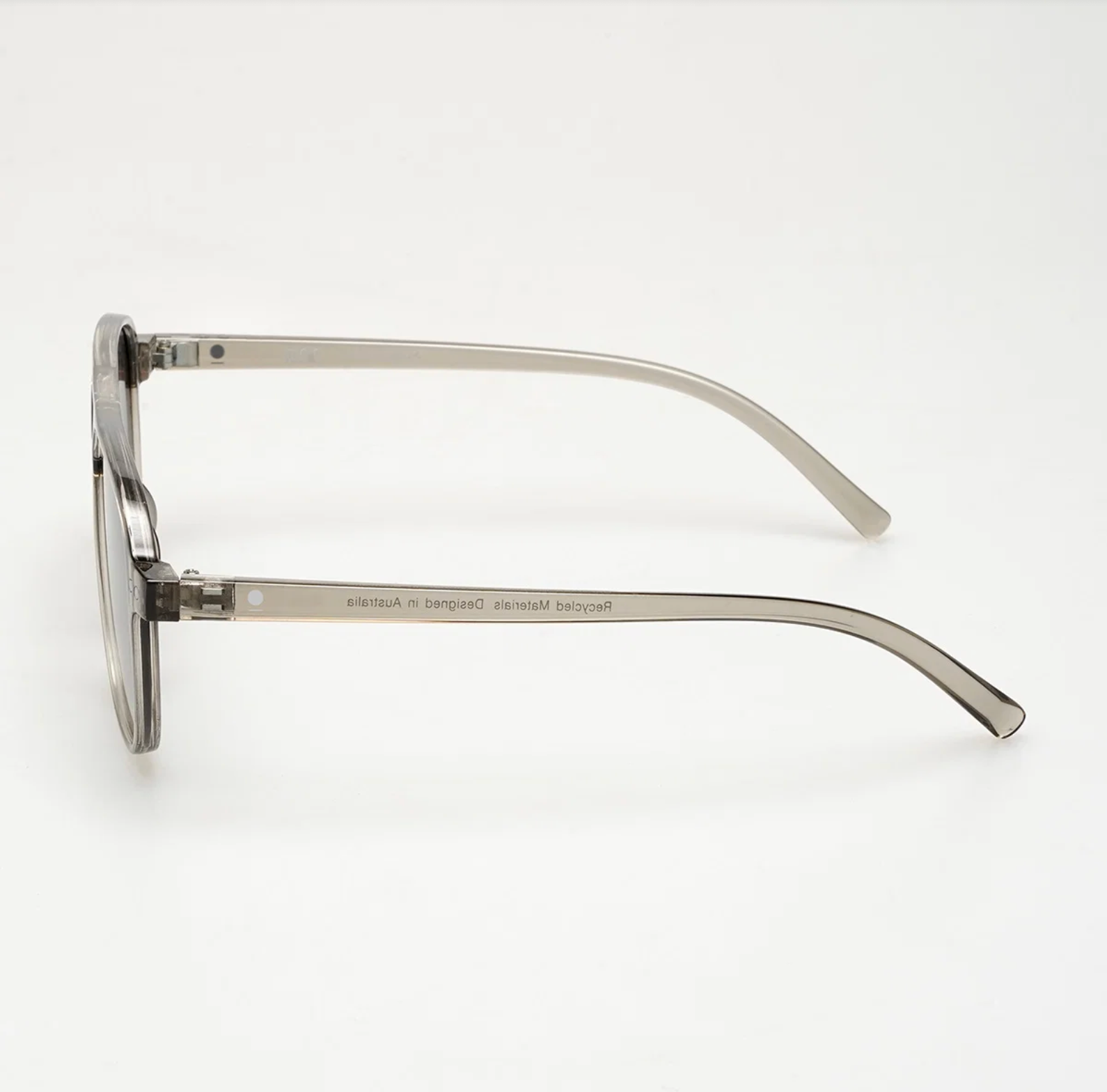 ROC Dank Aviator Sunglasses Smokey Grey | Women's Eyewear | Gretel Lane