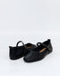 Luna Sole Black Leather Women's Dare Mary-jane Ballet Flat | Gretel Lane