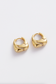 Zafino Demi Small Statement Hoop Earrings Gold | Women's Earrings | Gretel Lane