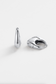 Zafino Demi Small Statement Hoop Earrings Silver | Women's Jewellery | Gretel Lane