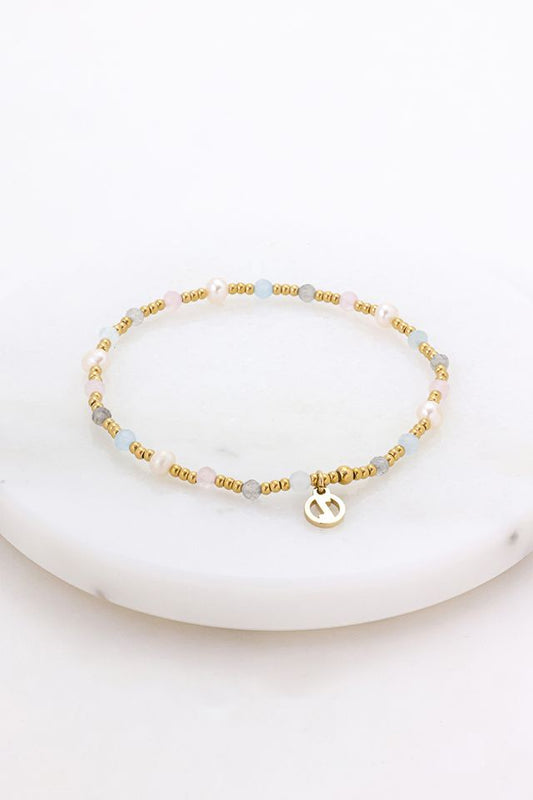 Denver Bracelet (Sea/Gold)