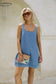 Eb & Ive Dusk Mini Tank Dress Denim | Women's Clothing | Gretel Lane