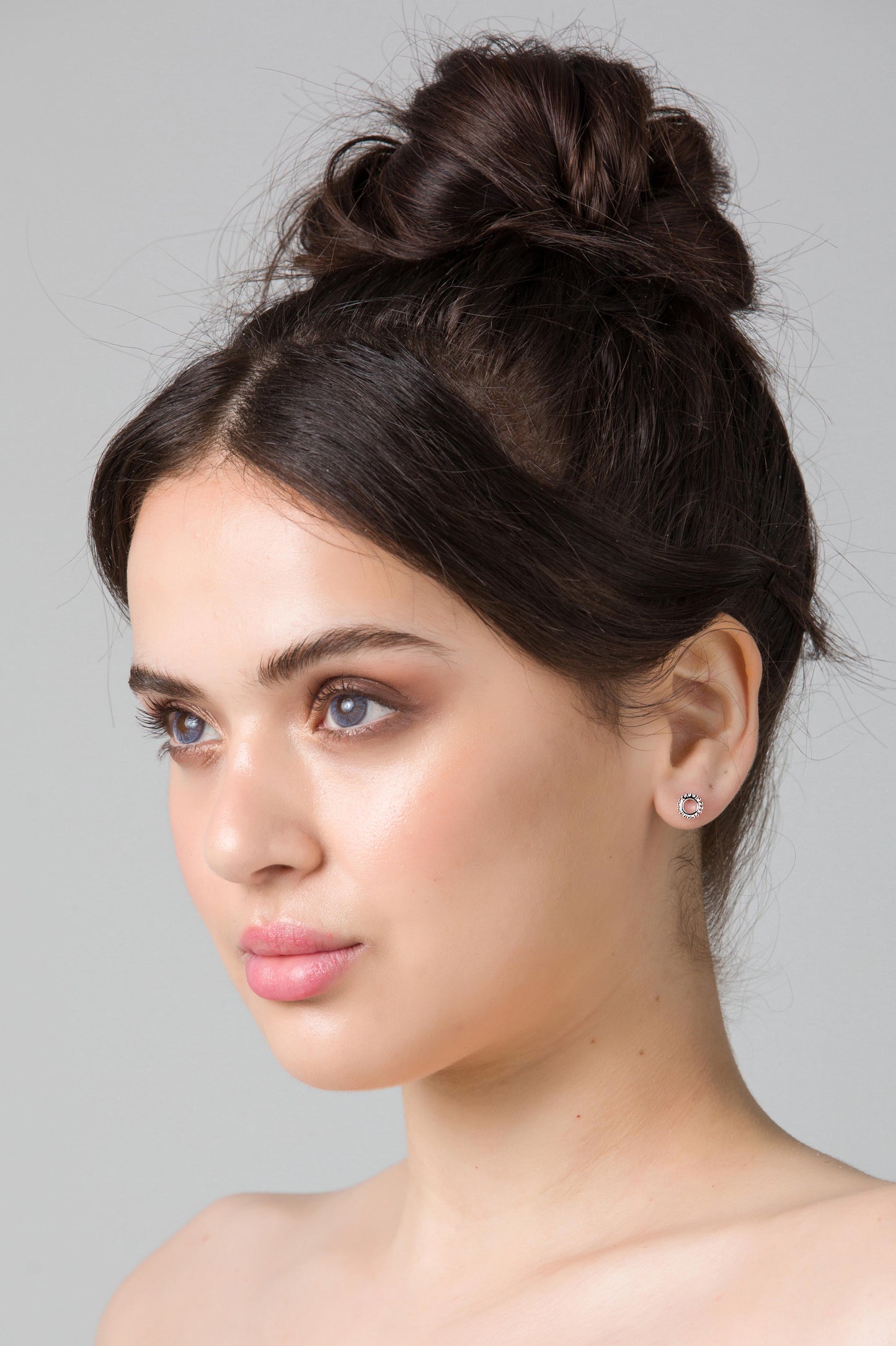 Liberté Petite Silver Daisy Stud Earring | Gretel Lane