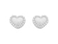 Liberte Petite Women's Frankel Heart Stud Earring Silver | Women's Jewellery | Gretel Lane