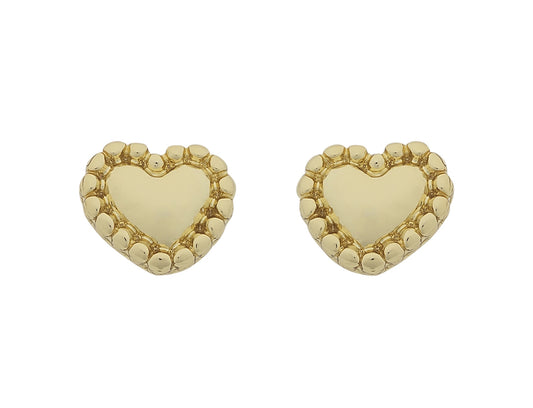 Liberté Petite Frankel Heart Stud Earring Gold | Women's Jewellery | Gretel Lane