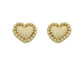 Liberté Petite Frankel Heart Stud Earring Gold | Women's Jewellery | Gretel Lane